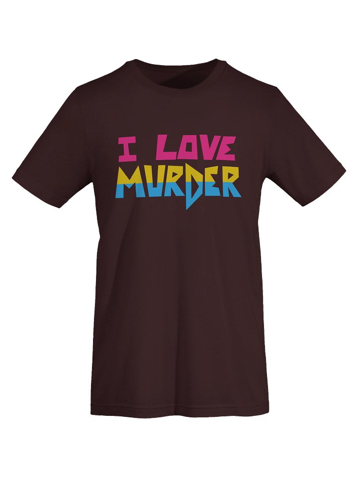 I LOVE MURDER t-shirt - Nat version (Pan) product image (1)