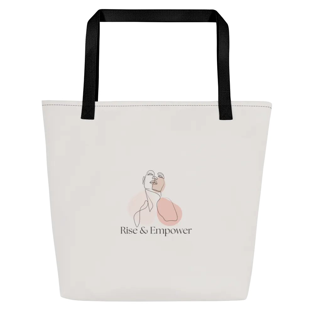 Large Tote Bag w/ Pocket LTFB0120 product image (1)