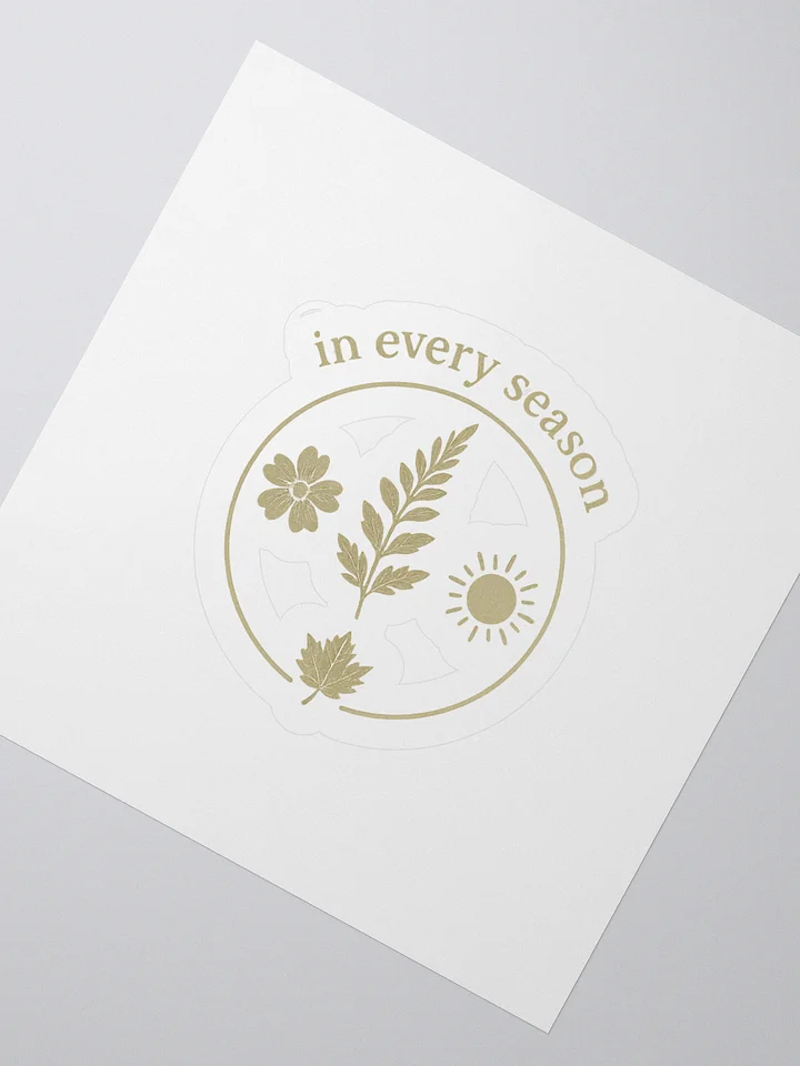 Tori Morii "In Every Season" Evergreen Sticker product image (2)
