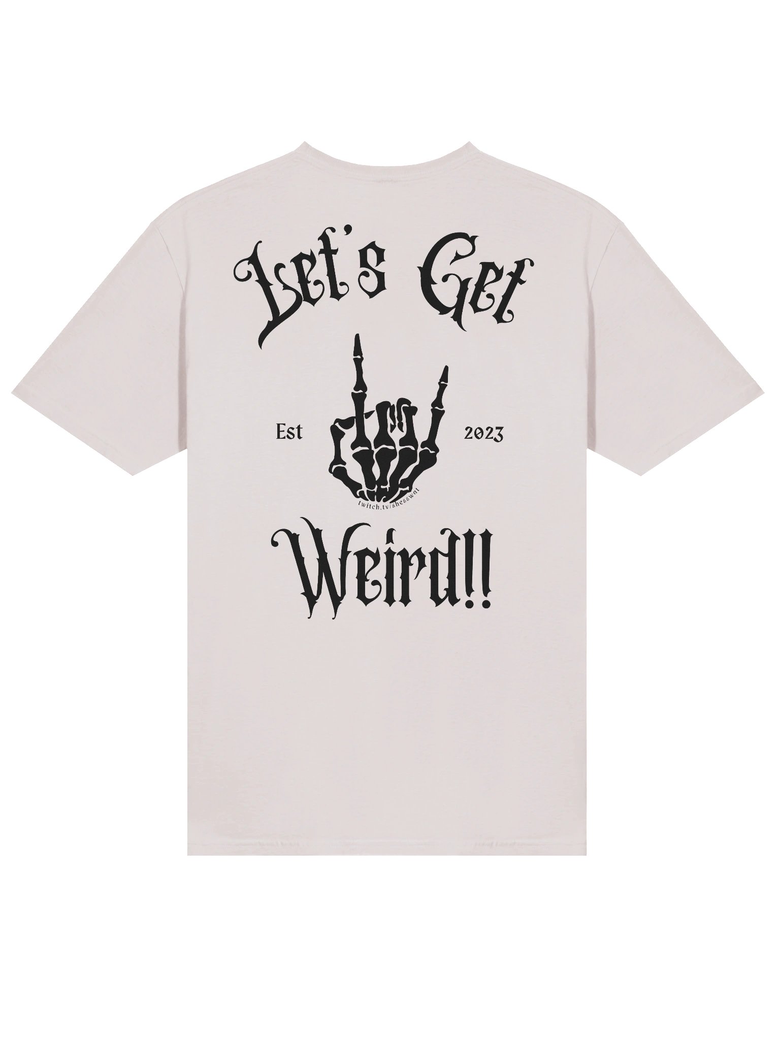 "Let's Get Weird" Light, Lightweight T-Shirt product image (4)