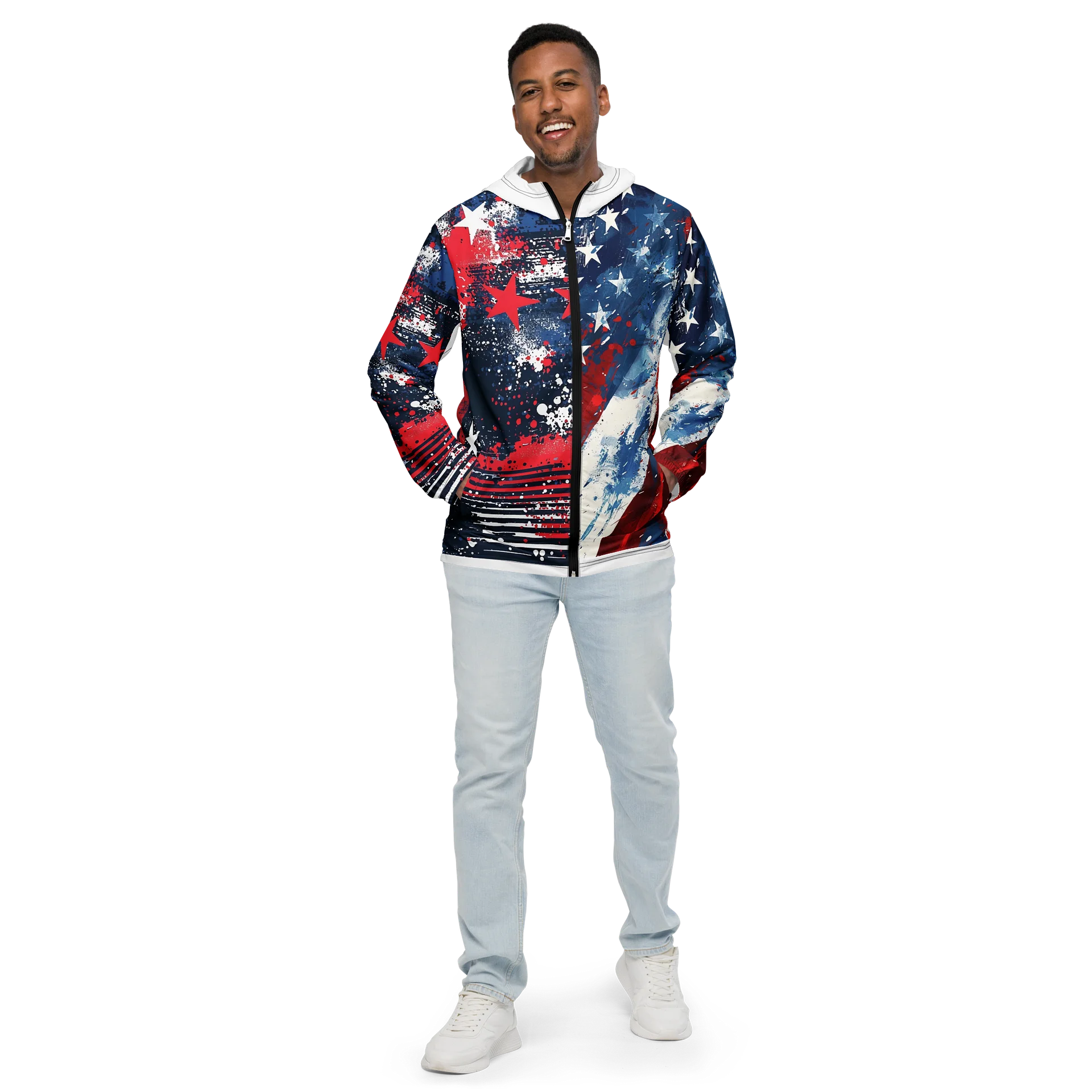 Freedom Eagle All-Over Zip Hoodie product image (1)