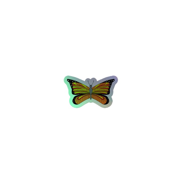 Radiant Wings Holographic Butterfly Sticker Set product image (1)