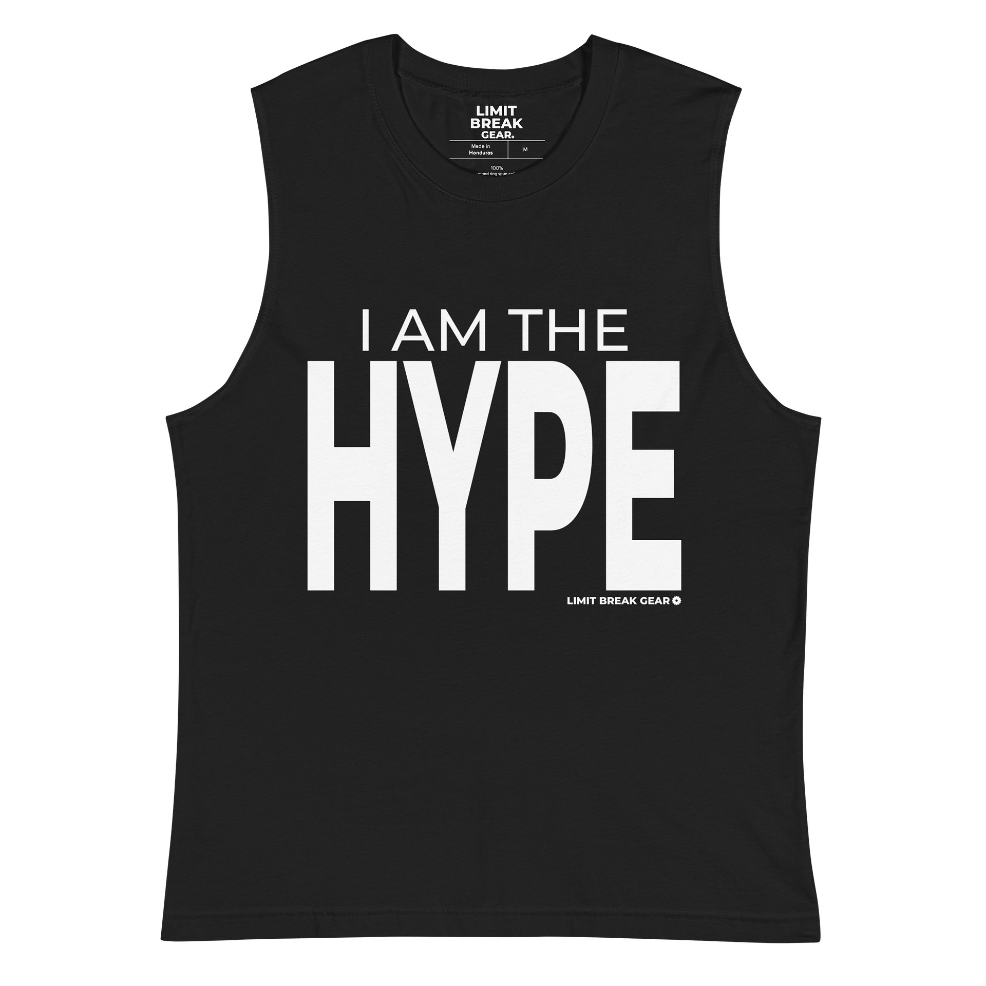I am the Hype Muscle tee - black product image (2)