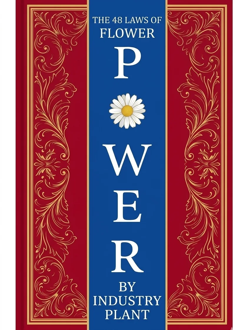48 LAWS OF FLOWER POWER The Ultimate Machiavellian Guide to Botanical Alchemy, Quantum Sovereignty, and Unstoppable Natural Dominance Written by Industry Plant product image (1)
