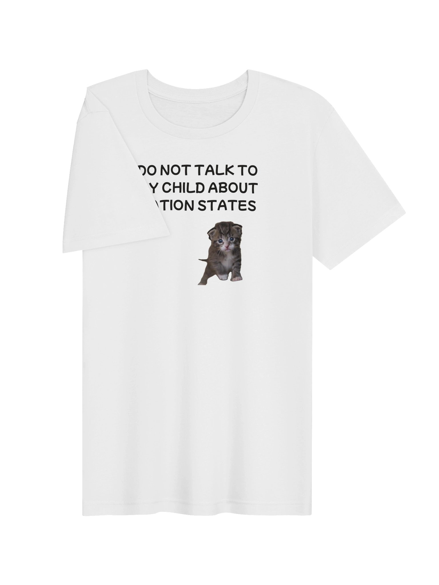Don't talk to my child about nation states supersoft t-shirt product image (93)