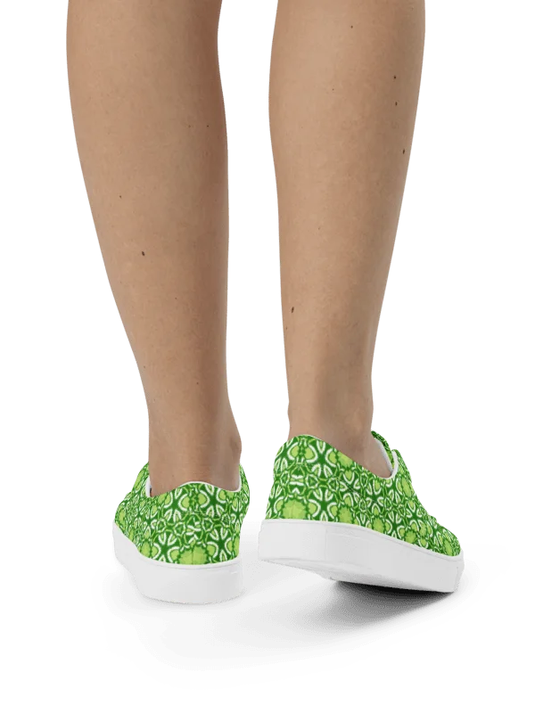 Symmetric Green Dream Lace-Ups product image (6)