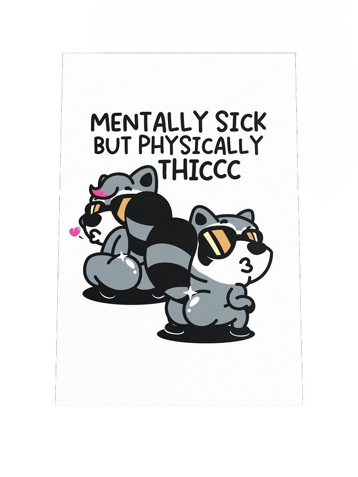 Physically Thiccc Poster product image (1)