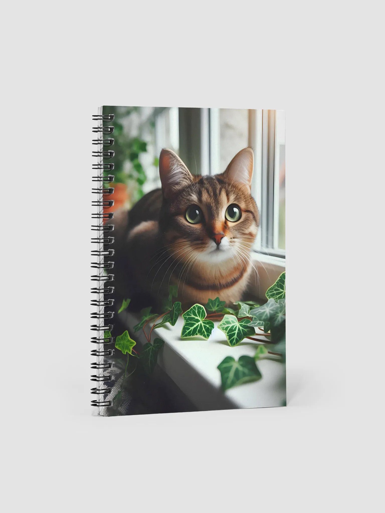 Window Watcher Spiral Doted Notebook product image (1)