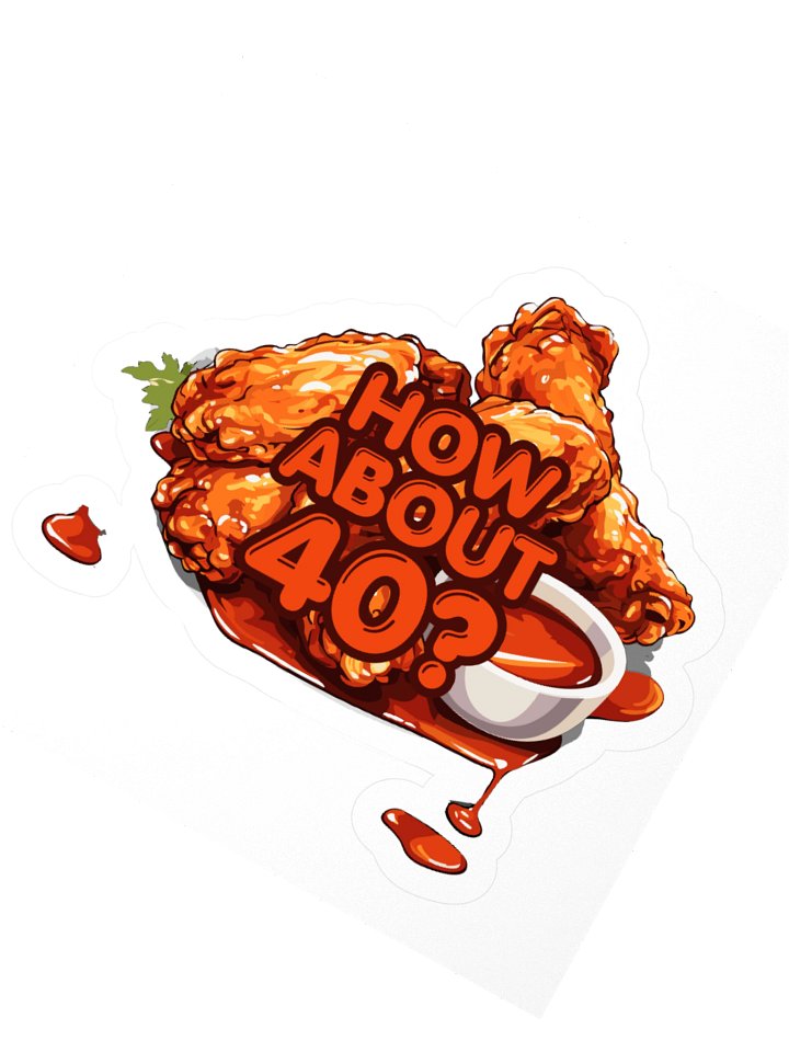 Chicken Wings Sticker product image (2)