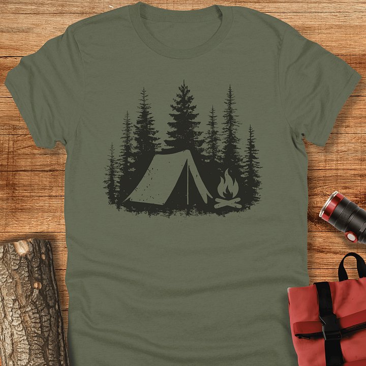 Vintage camping, Unisex t-shirt product image (1)