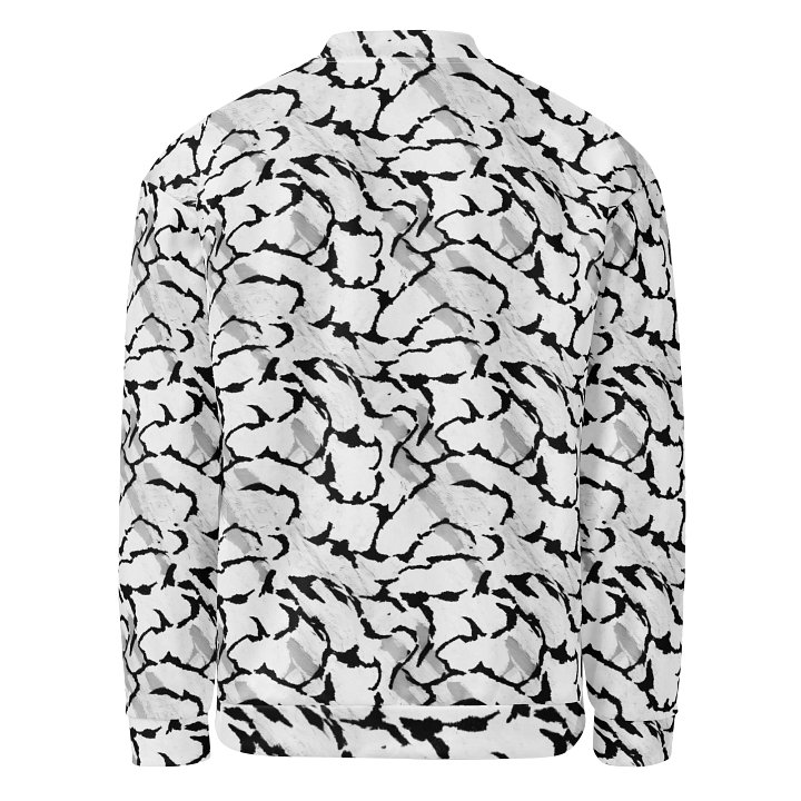 Black White Bomber Jacket product image (2)