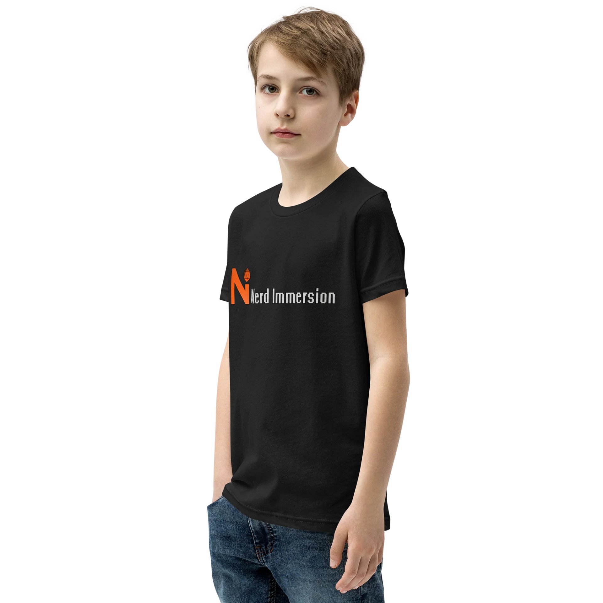 Nerd Immersion Banner Youth T-Shirt product image (3)