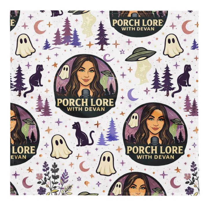 PORCH LORE DEVAN WHITE SCARF product image (1)