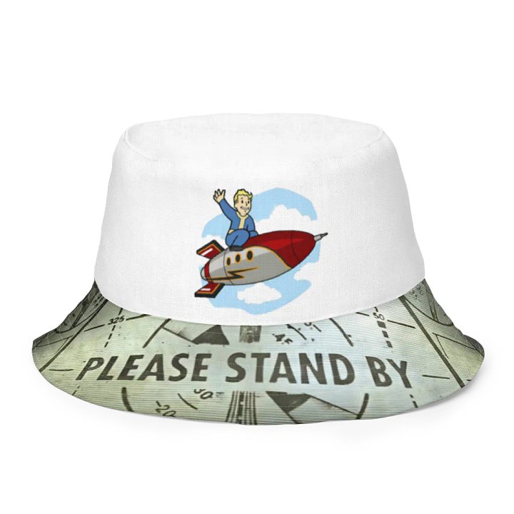 Fallout 76 Please Stand By Reversable Hat product image (2)
