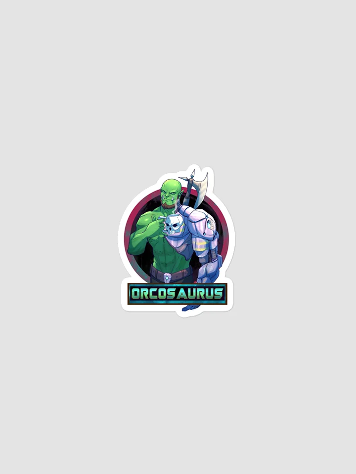 The Orcosaurus - Bubble-free stickers product image (1)