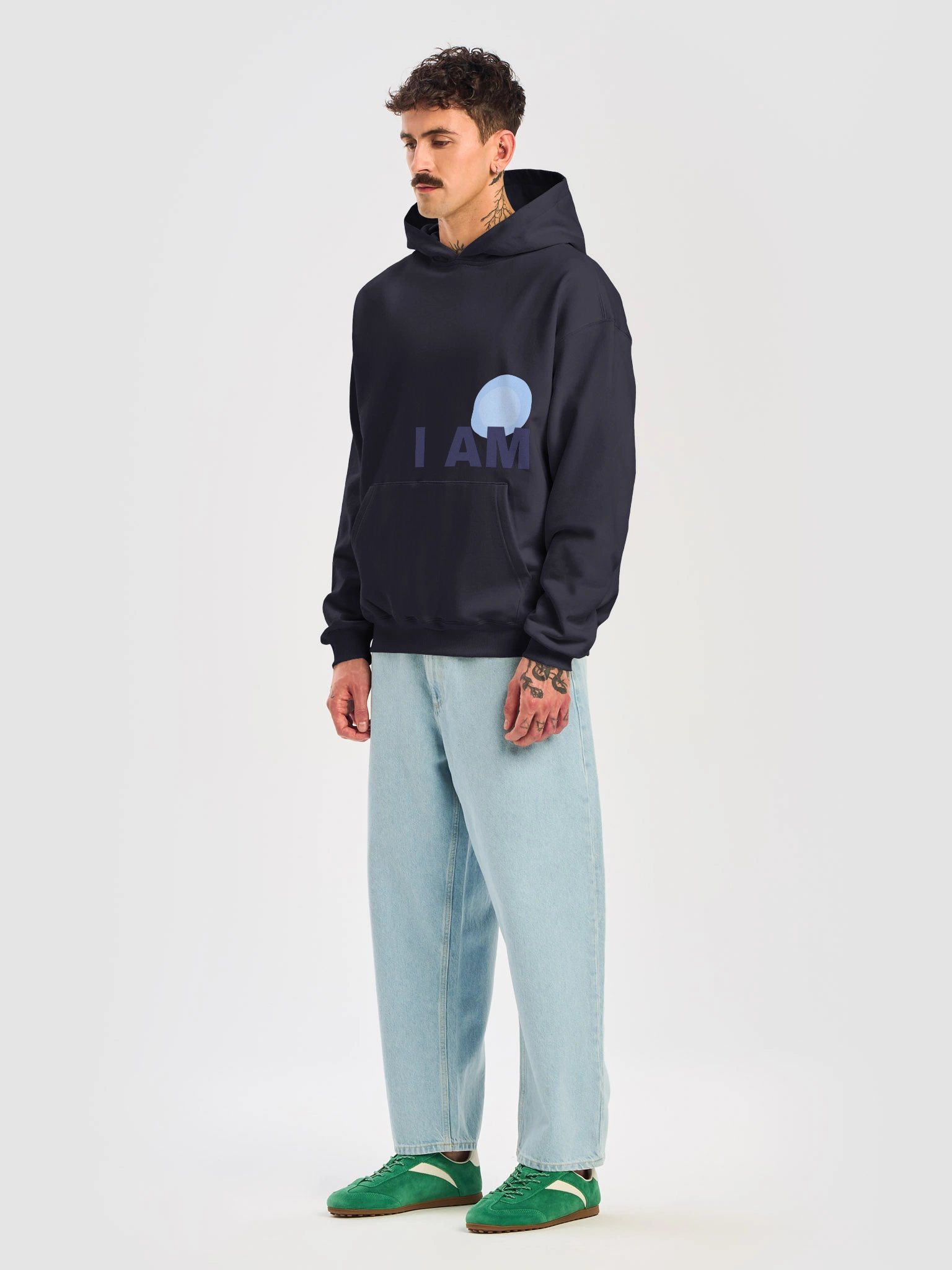 "I AM" French Terry Hoodie product image (7)