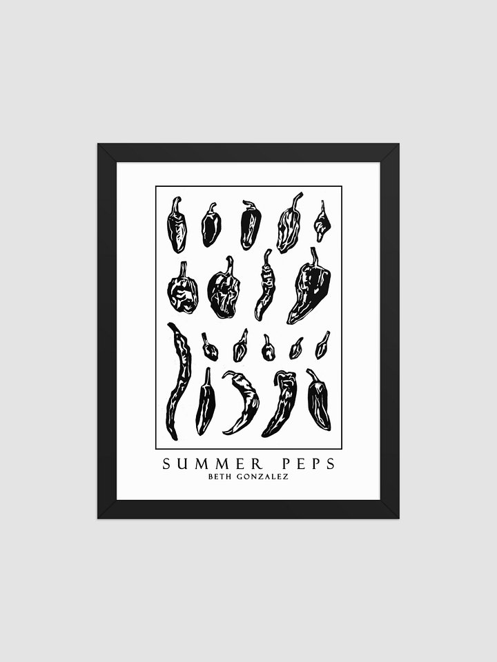 Summer Peps Matte Paper Framed Poster product image (2)