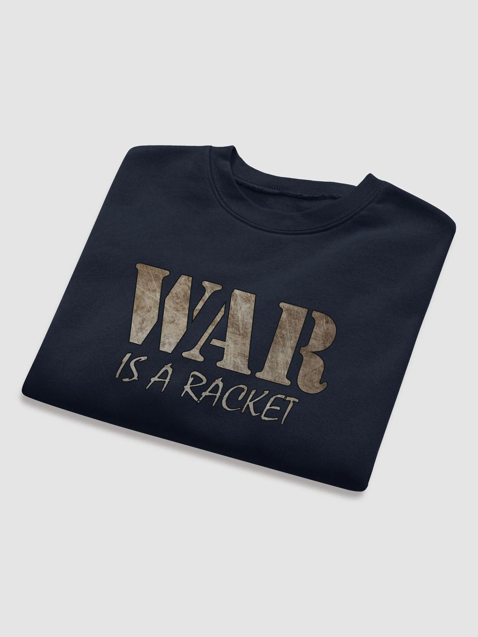 War Is A Racket - Metal - Bella+Canvas Women's Fleece Crop Sweatshirt product image (5)