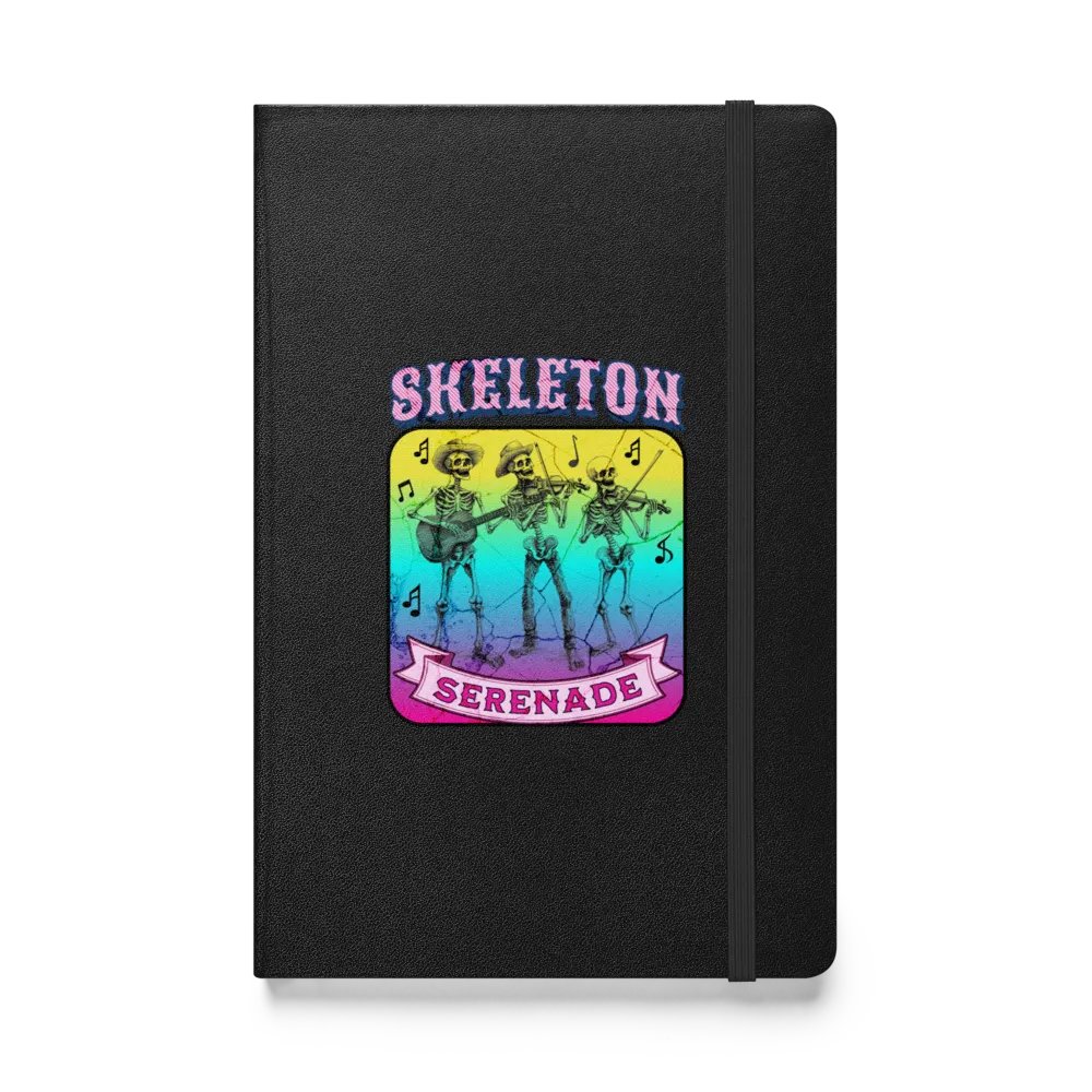 Skeleton Serenade Hardcover Notebook product image (1)