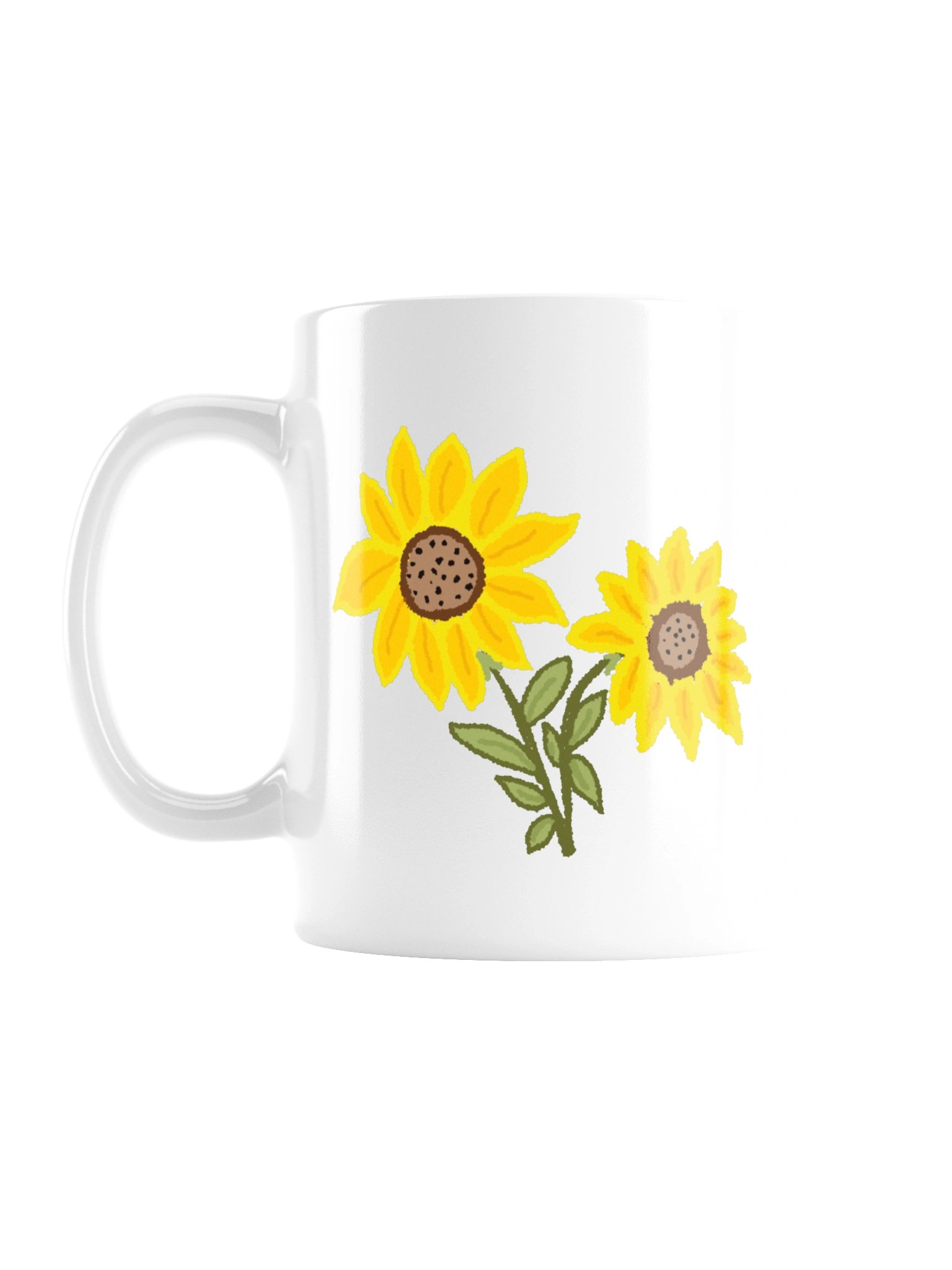 Lets Grow Girls Sunflower Ceramic Mug product image (2)