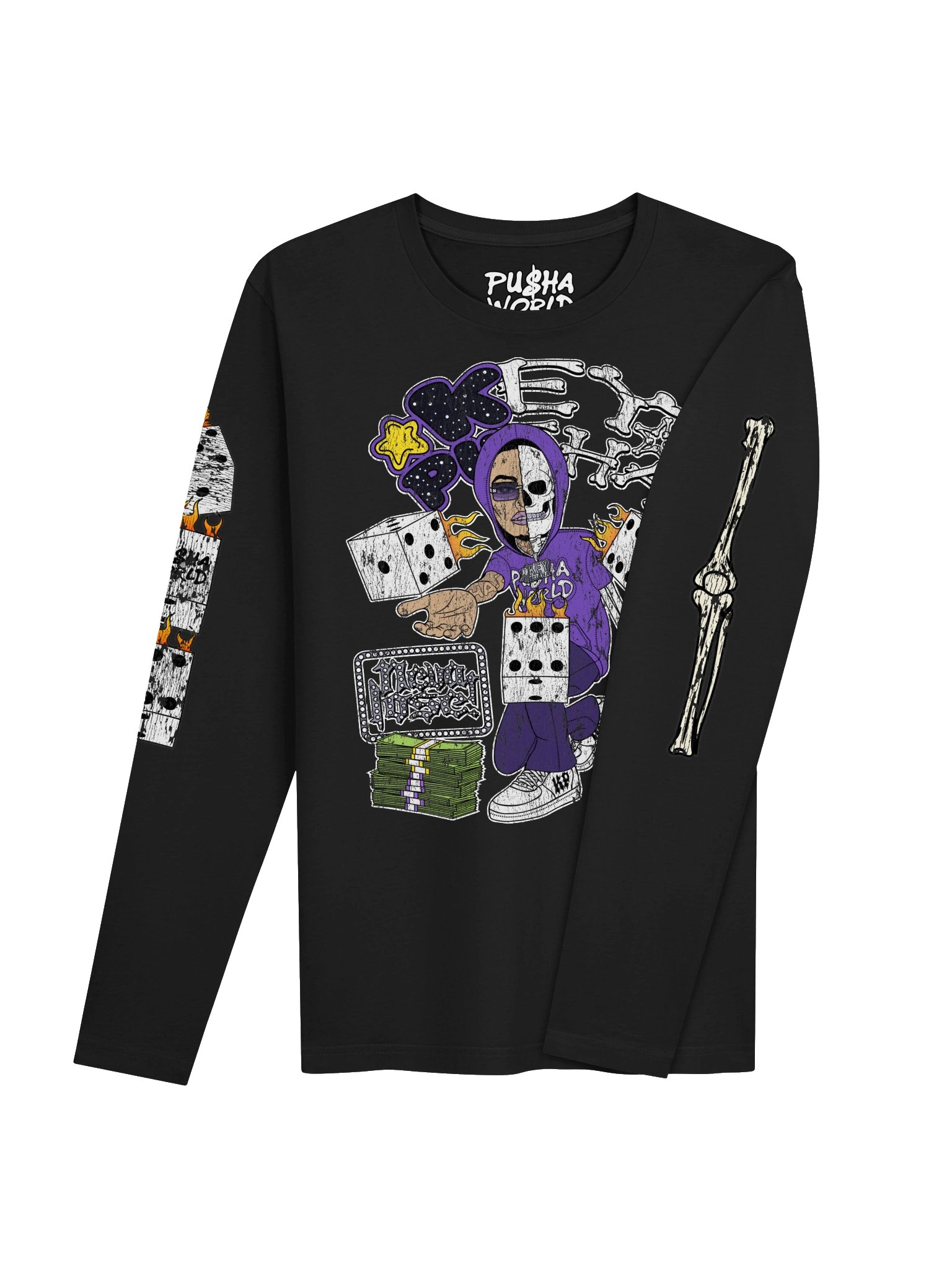 Key Pusha Gambling Tee 2 product image (4)