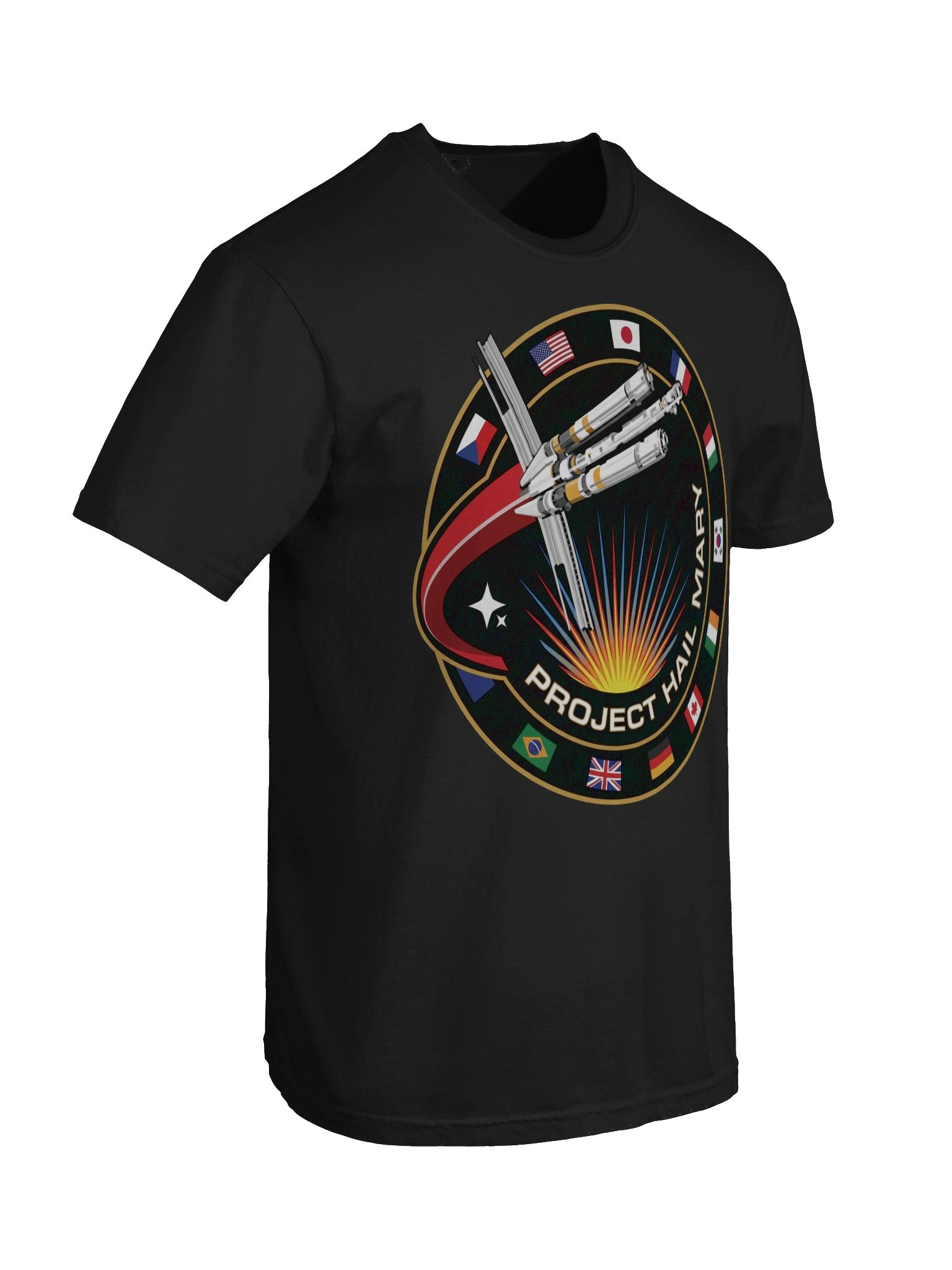 Comfort Colors® Project Hail Mary T-Shirt, Space Mission Patch Tee, Sci-Fi Rocket Graphic Shirt, NASA Style Space Shirt, Nerd Gift product image (9)