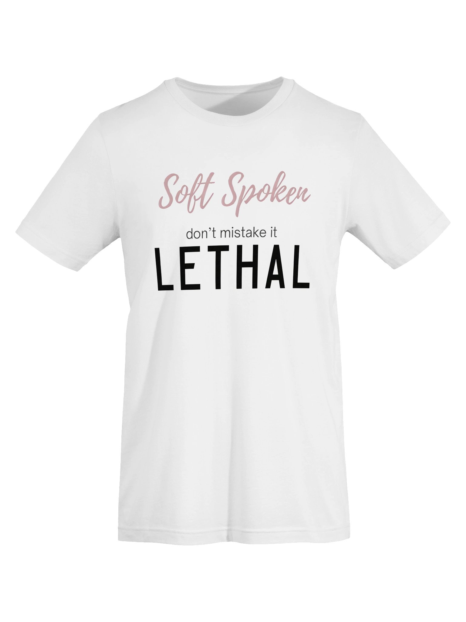 Soft Spoken Don't Mistake it Lethal Tee| Gothic Tattoo- Style By Inkthorn Studio product image (42)