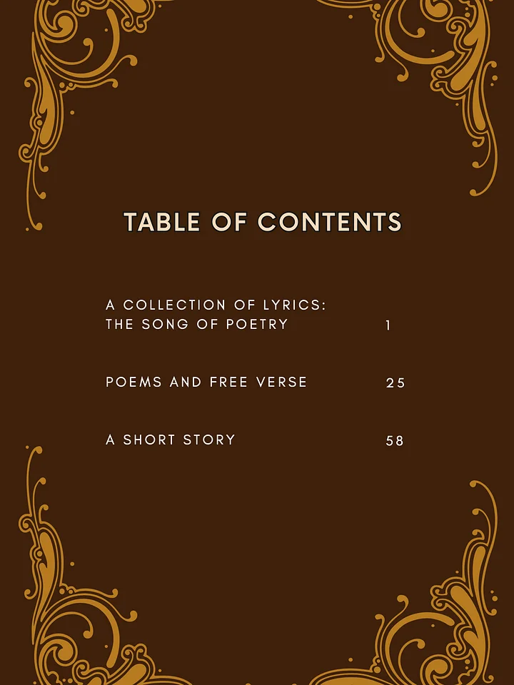 The Song of Poetry: A Collection of Lyrics and Poems (with BONUS MP3) product image (2)