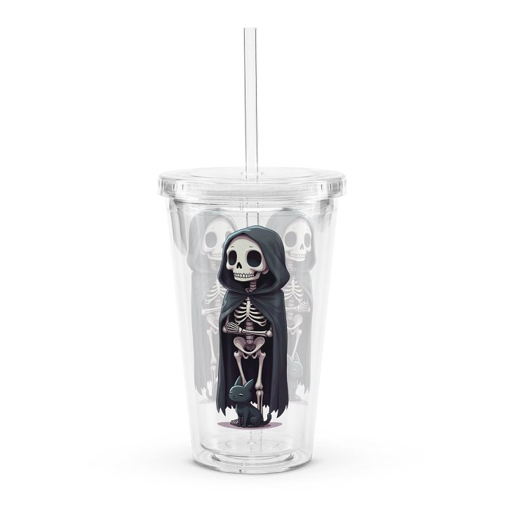 Abyssmar Double Wall Clear Plastic Tumbler product image (1)