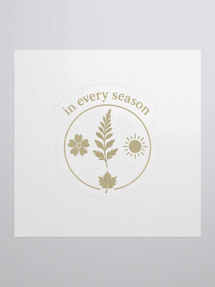 Tori Morii "In Every Season" Evergreen Sticker product image (1)