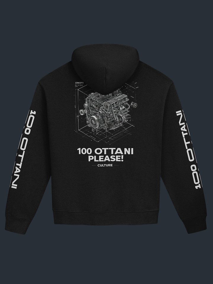 100 Ottani Please!™ Premium Oversized Racing Streetwear Hoodie | Velocity Archive Edition product image (1)