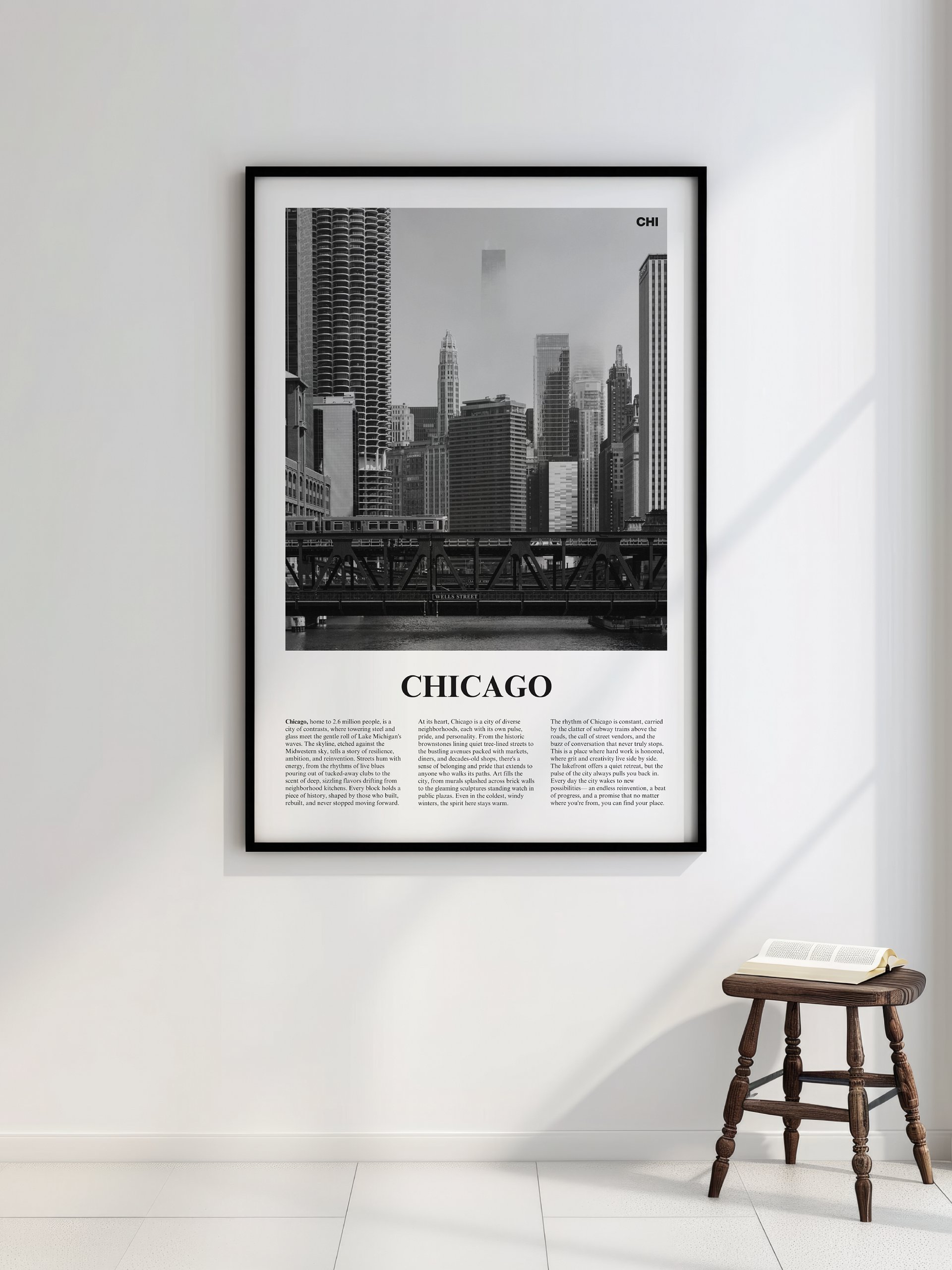 Chicago 02 Newspaper Poster product image (2)