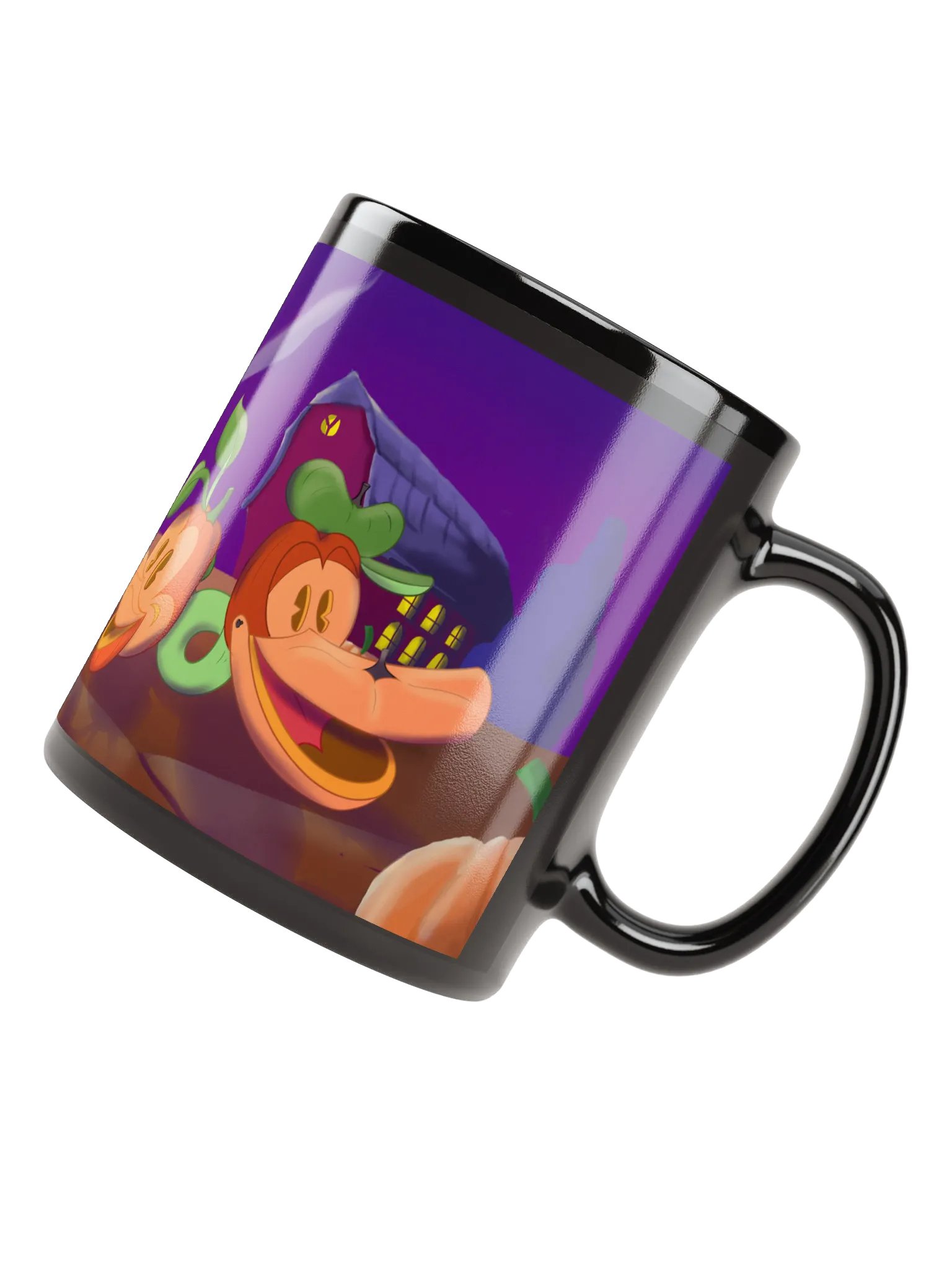 Whimsical Chuck-o-Lantern Patch Mug product image (4)