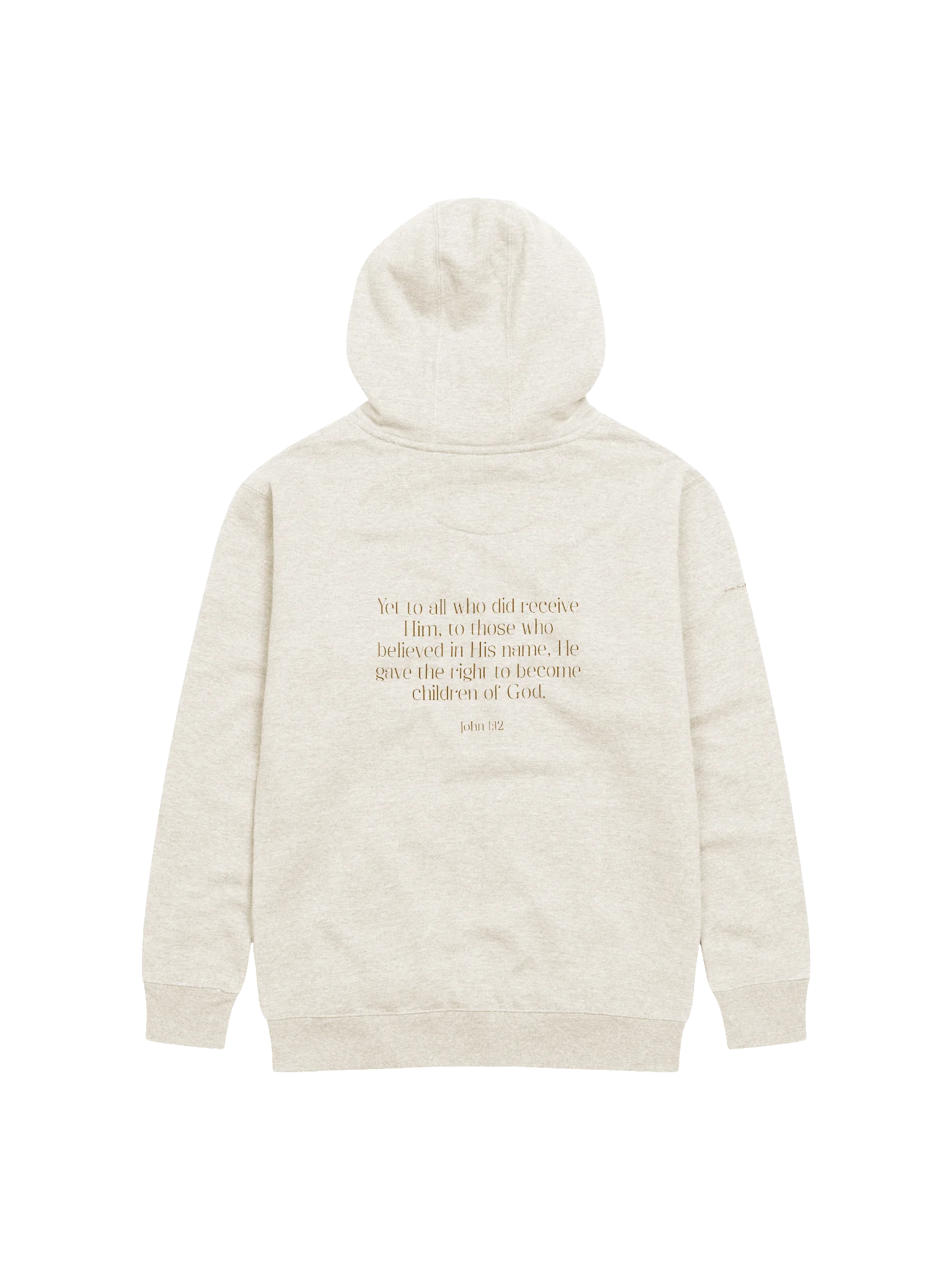 Daughter of the King Premium Hoodie - Bone product image (2)