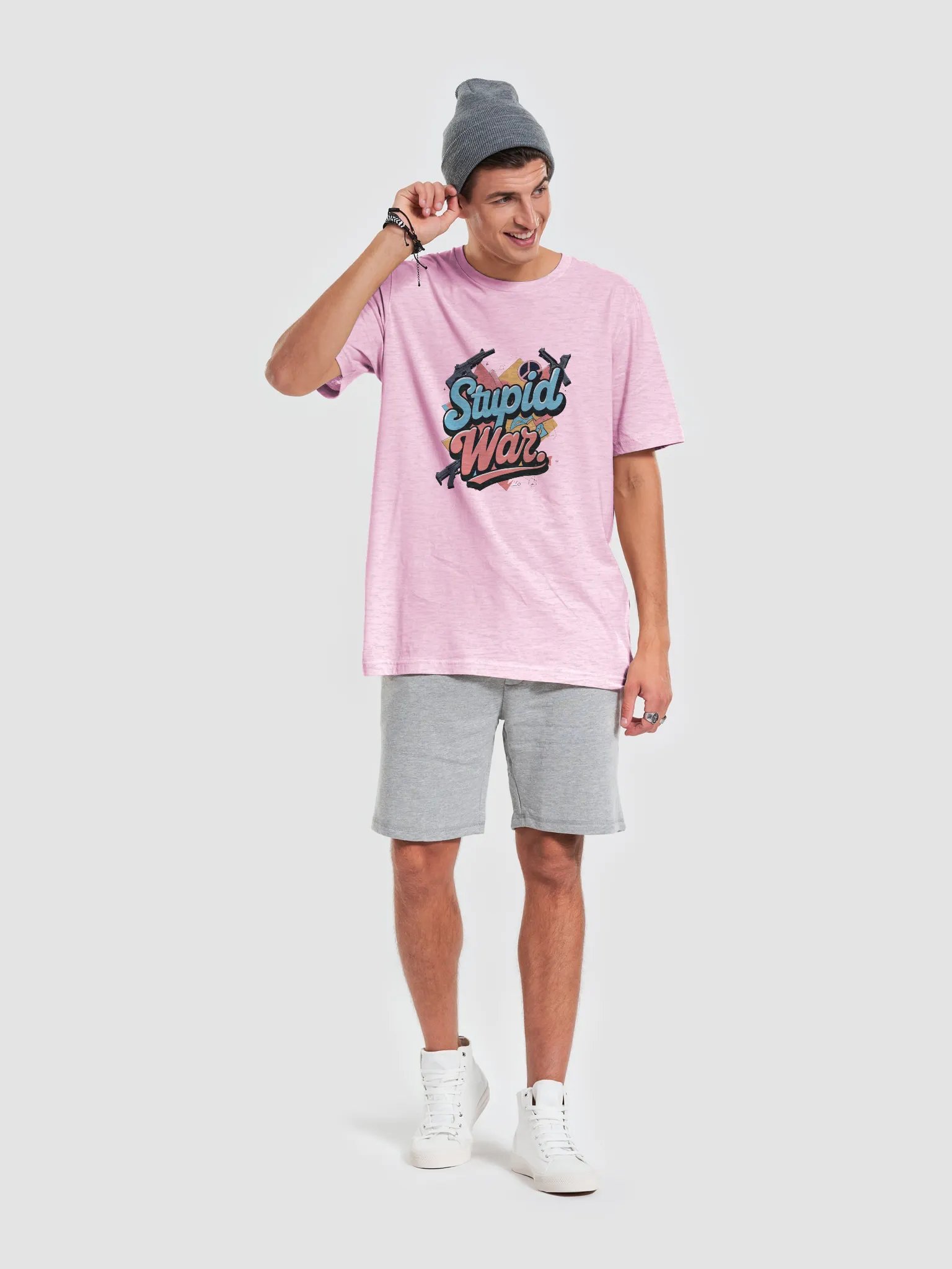 Anti-War Graphic Political Tee | Statement Logo Edition product image (6)