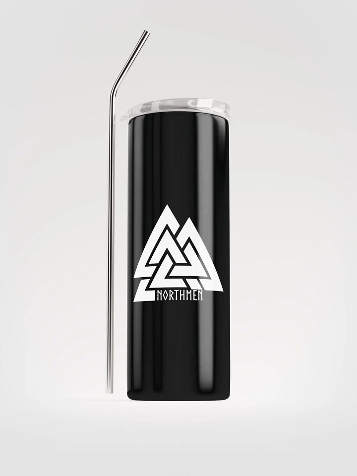 The Northmen - White Stylish - Steel Tumbler product image (1)