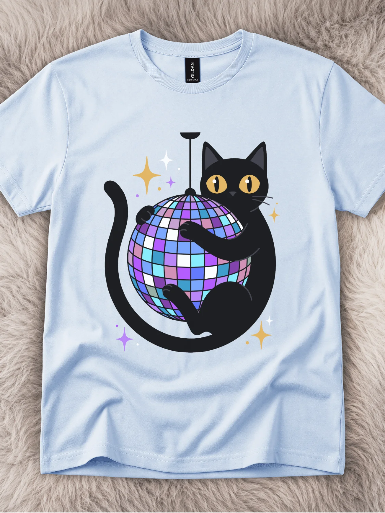 Disco Ball Void Cat Shirt product image (1)