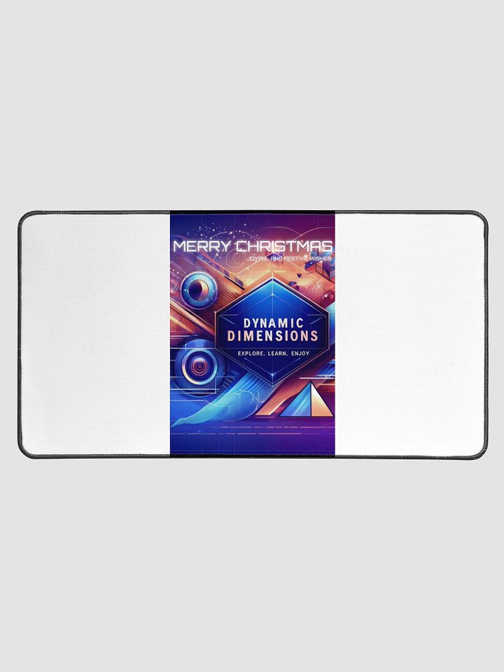 Futuristic Festive Desk Mat product image (1)