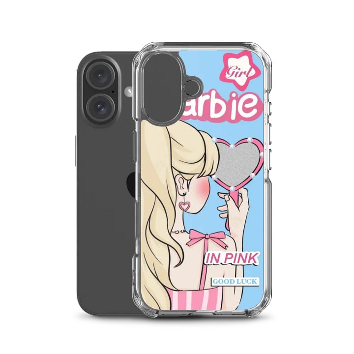 Barbie Pink Heart iPhone Case product image (30)