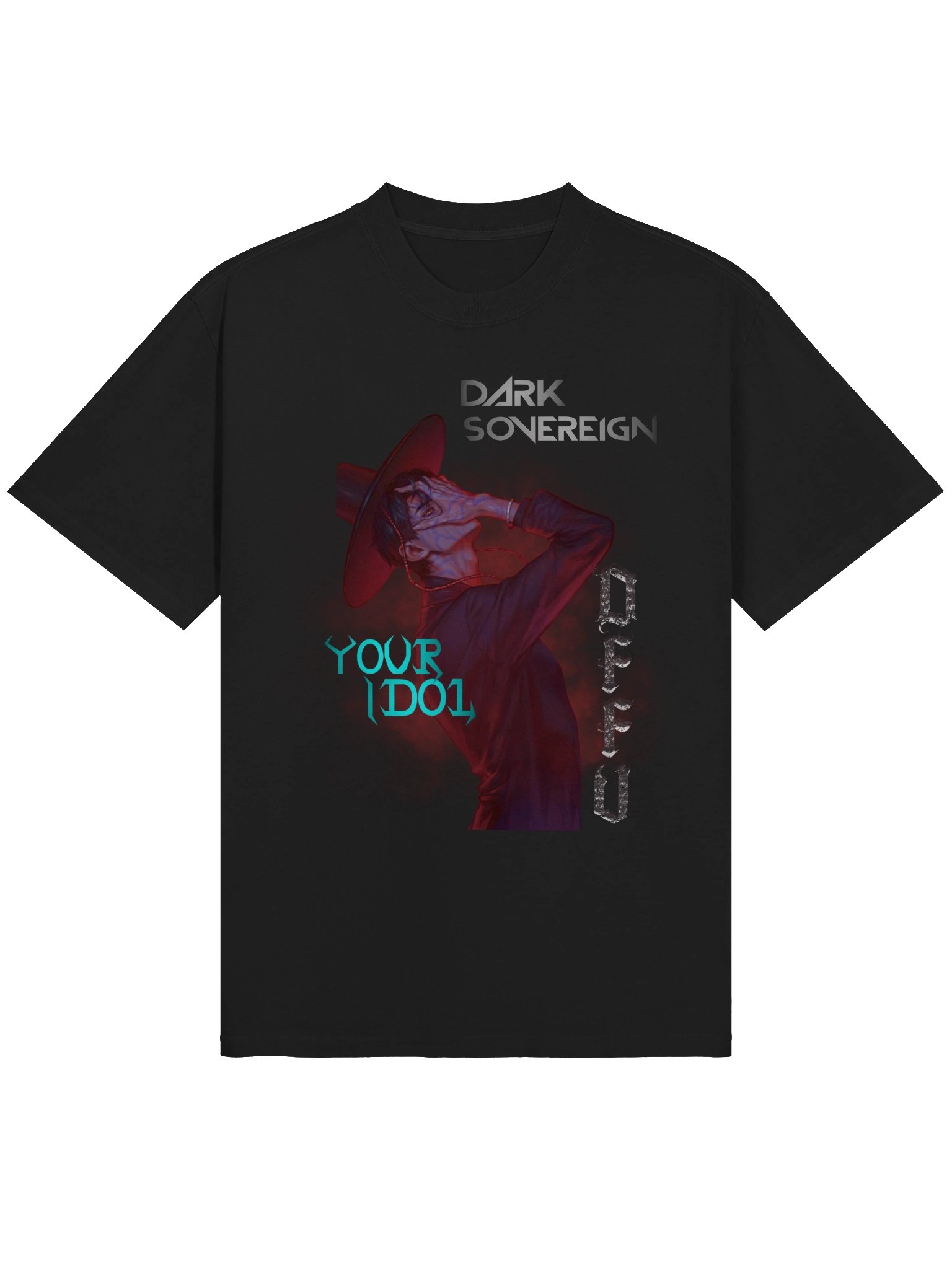 demon JINU obsession oversized tee product image (1)