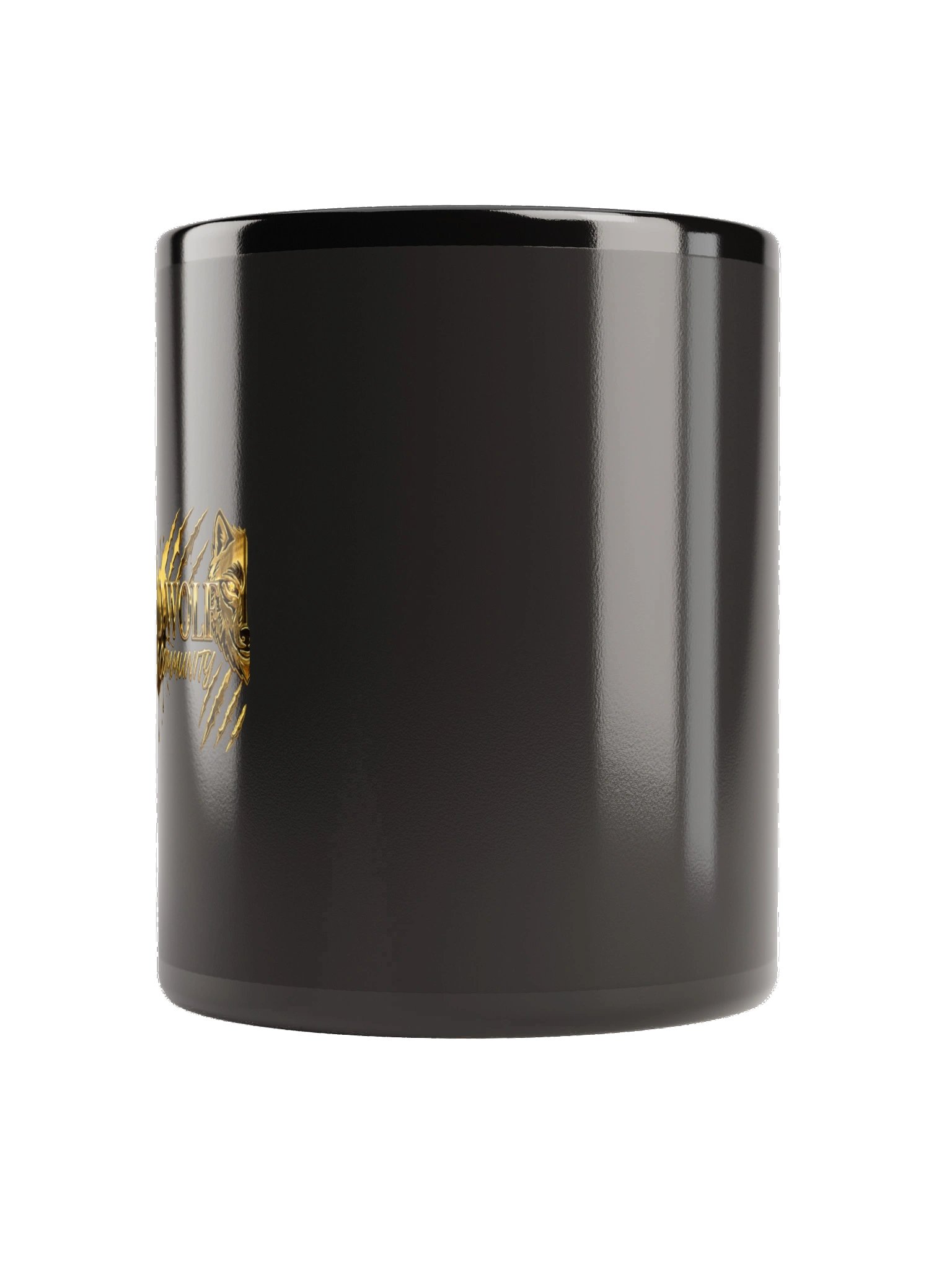 Blood Wolf Fueled by Coffee Glossy Mug product image (3)
