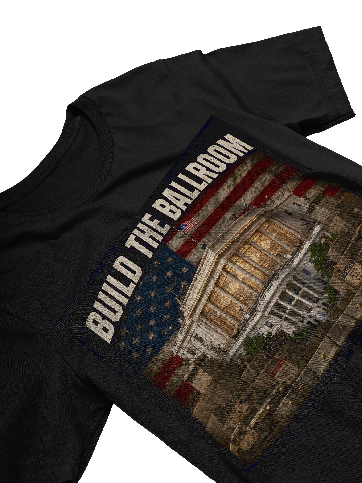 Women’s BUILD THE BALLROOM — Fortress Flag Tee product image (3)