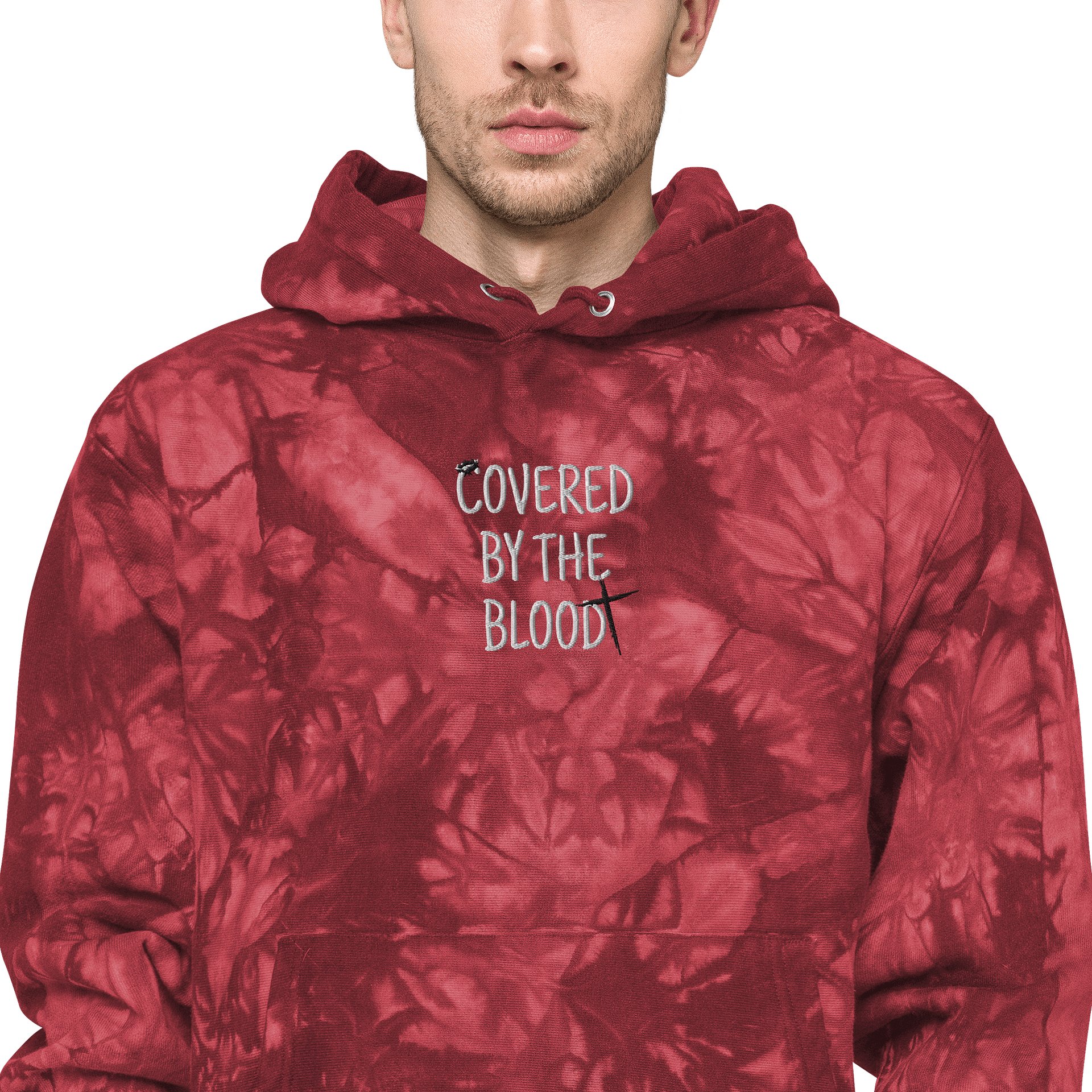 Covered By The Blood - Champion Hoodie product image (3)