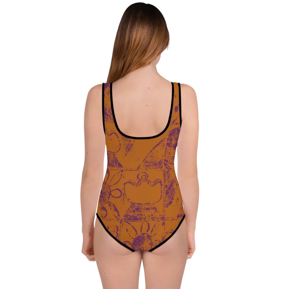 Festivity Print Bathing Suit product image (9)