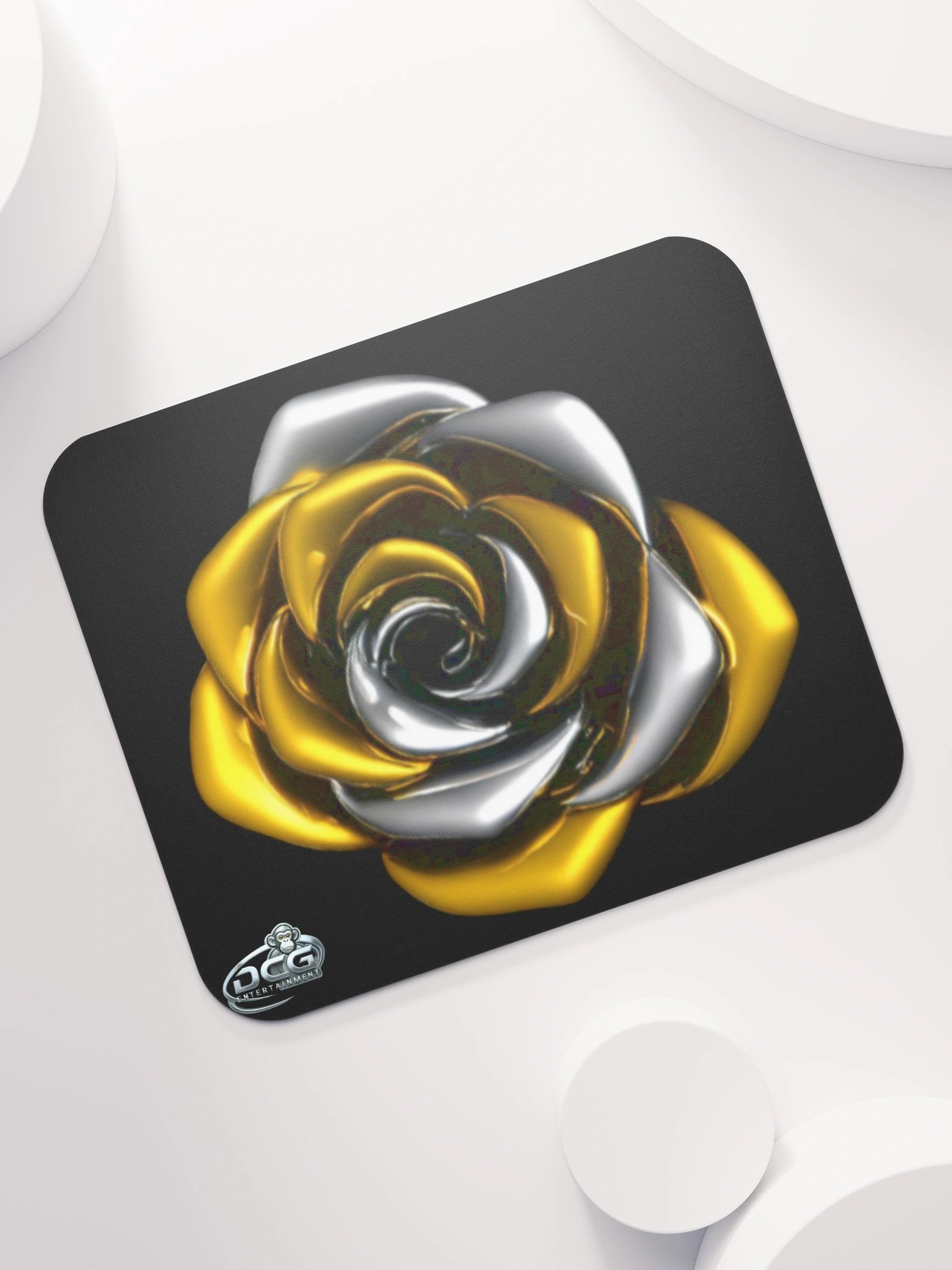 2d Metallic Rose Mouse Pad product image (7)