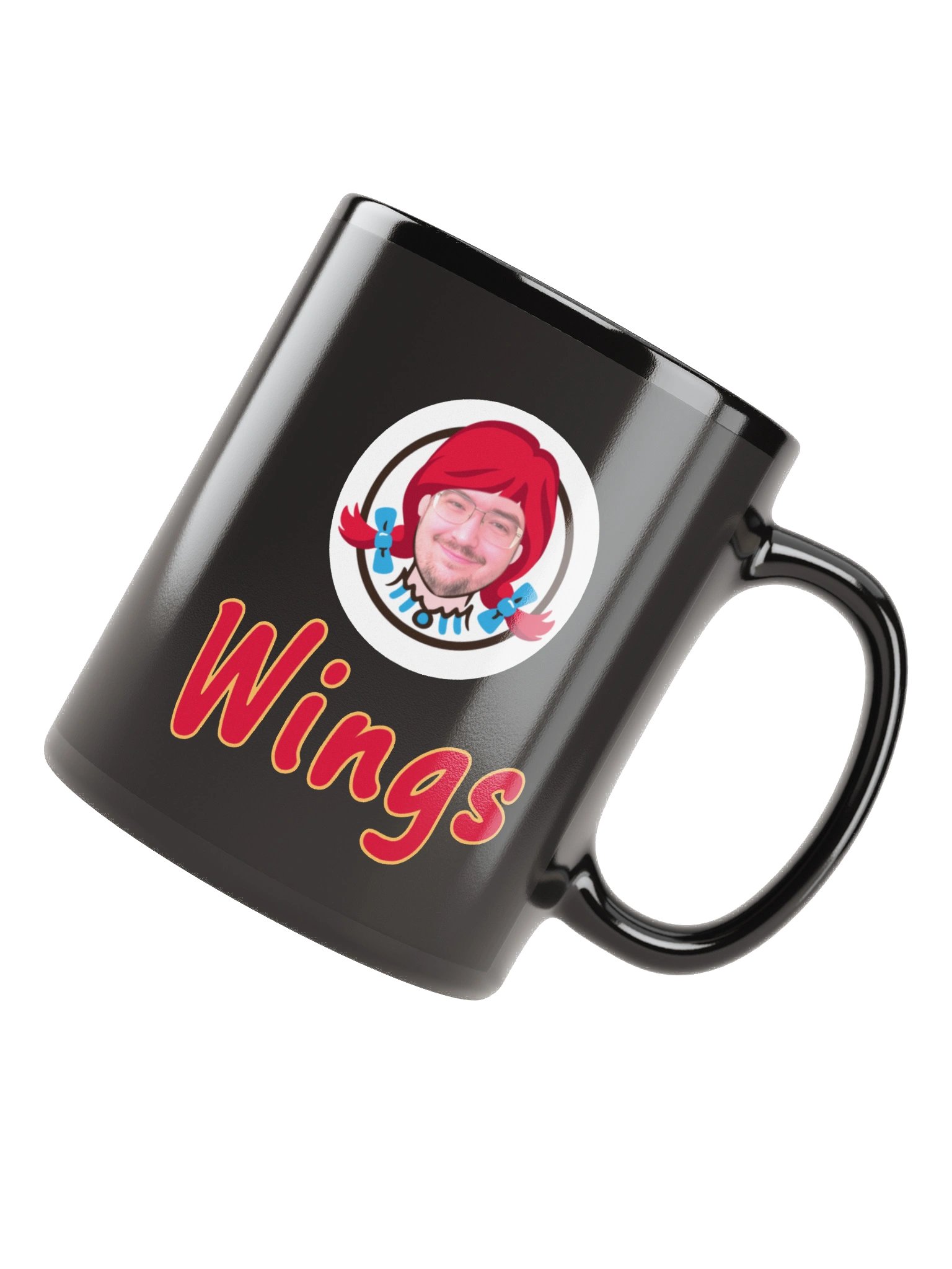 [WOR Shop] Wings Chili - Black Ceramic Mug product image (7)