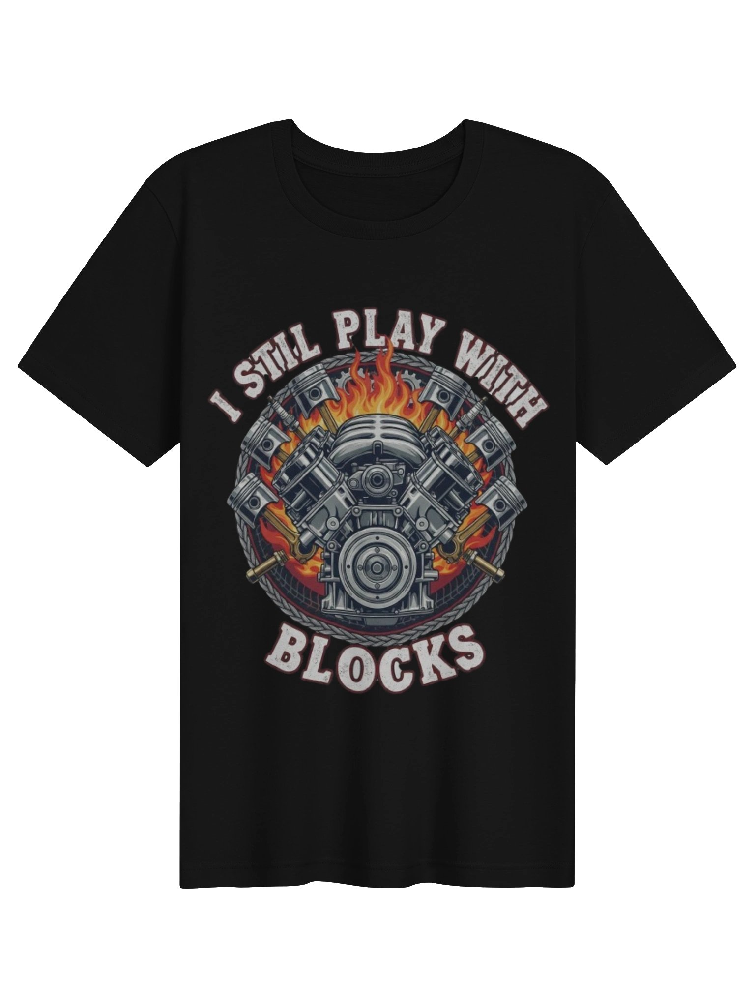 Bella+Canvas Supersoft T-Shirt | I Still Play With Blocks | Funny Mechanic Shirt | Engine Block Tee | Car Enthusiast Gift product image (1)