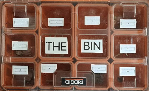 THE BIN is now officially labeled and in use.

It’s a shared community pool — items from it will be used for livestream givea...