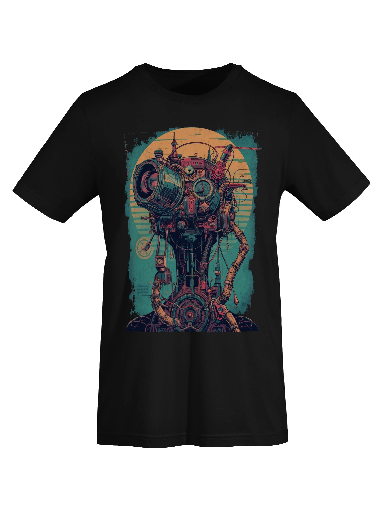 Retro Mech Orbit Lightweight T-Shirt product image (4)