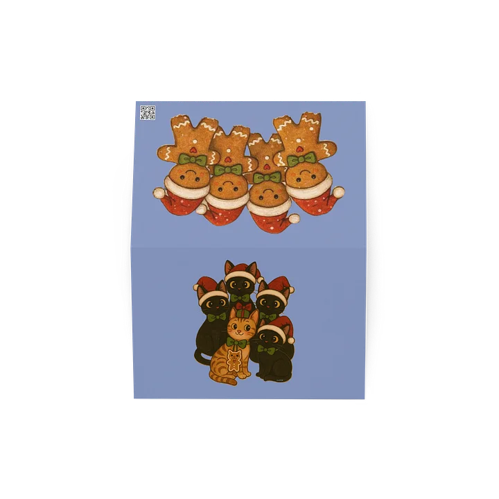 Cat brigade winter Greeting Card product image (2)